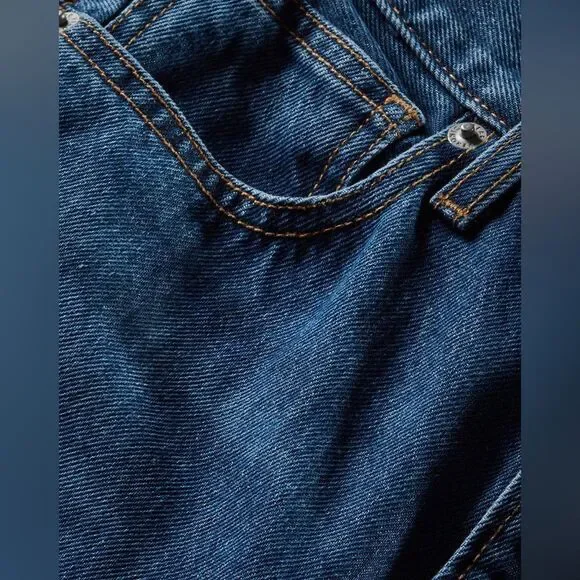 NEW Veronica Beard Taylor Wide-Leg Jean in “Stoned Bright Blue” - Picture 7 of 12